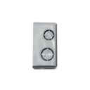 Caja electrica plastica 2x4" sin incert 503ms bticino