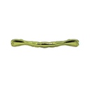 Llamador dorado 3" forma hoja jlh/76/bp