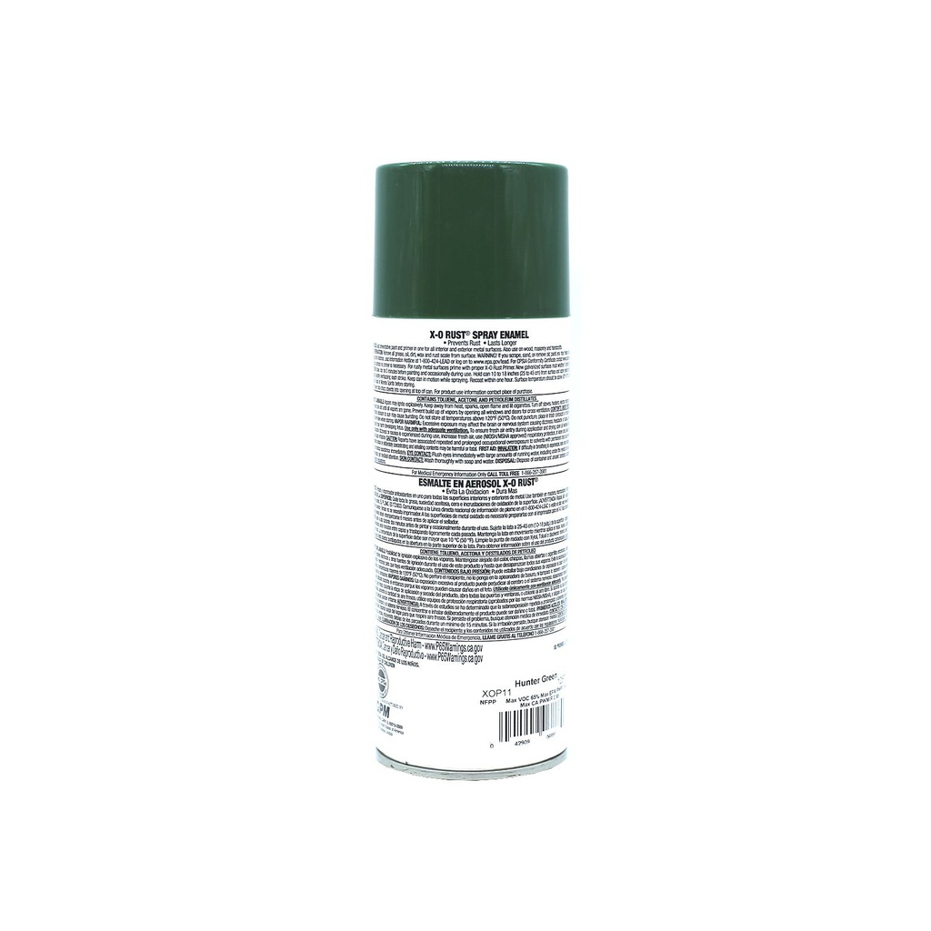 Pintura spray verde anticorrosivo 12oz xop11