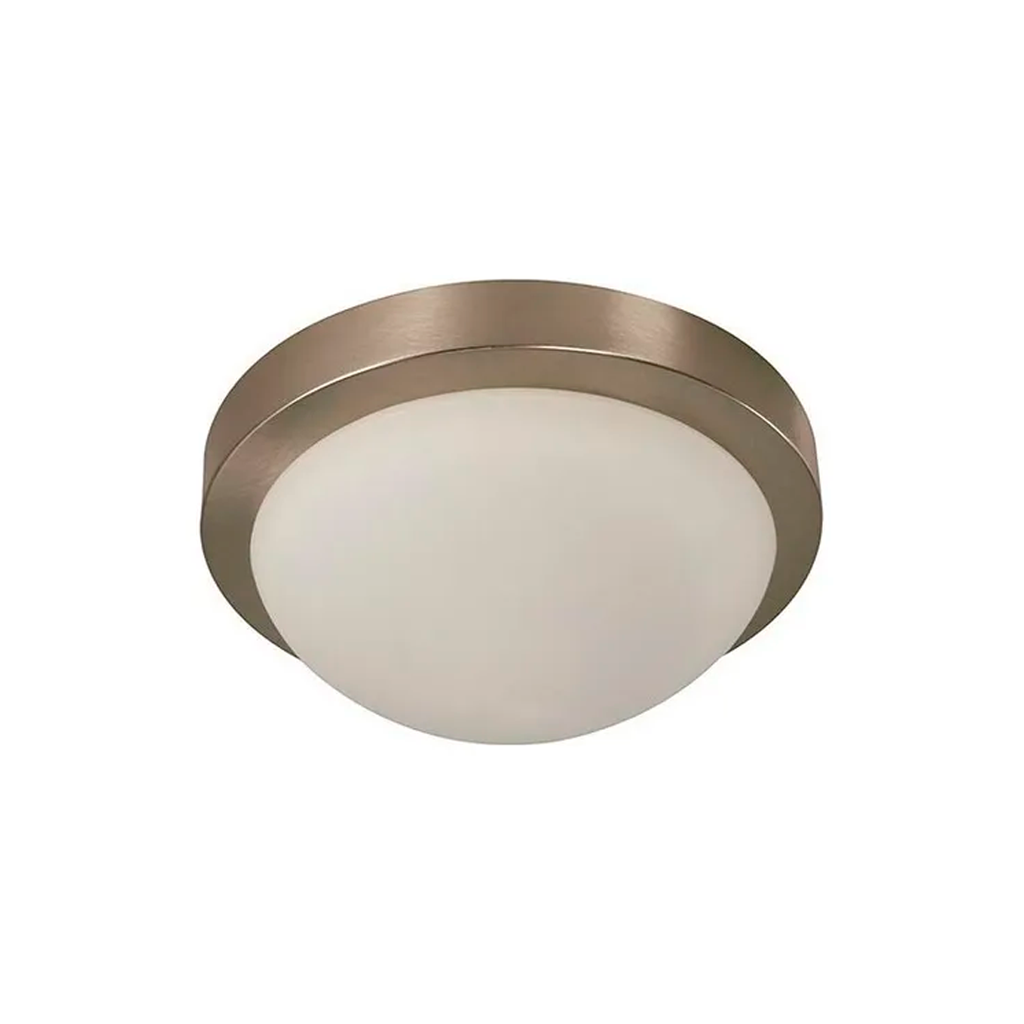 Lampara techo 2l 60w lumi 1167-4 satinado/niquel