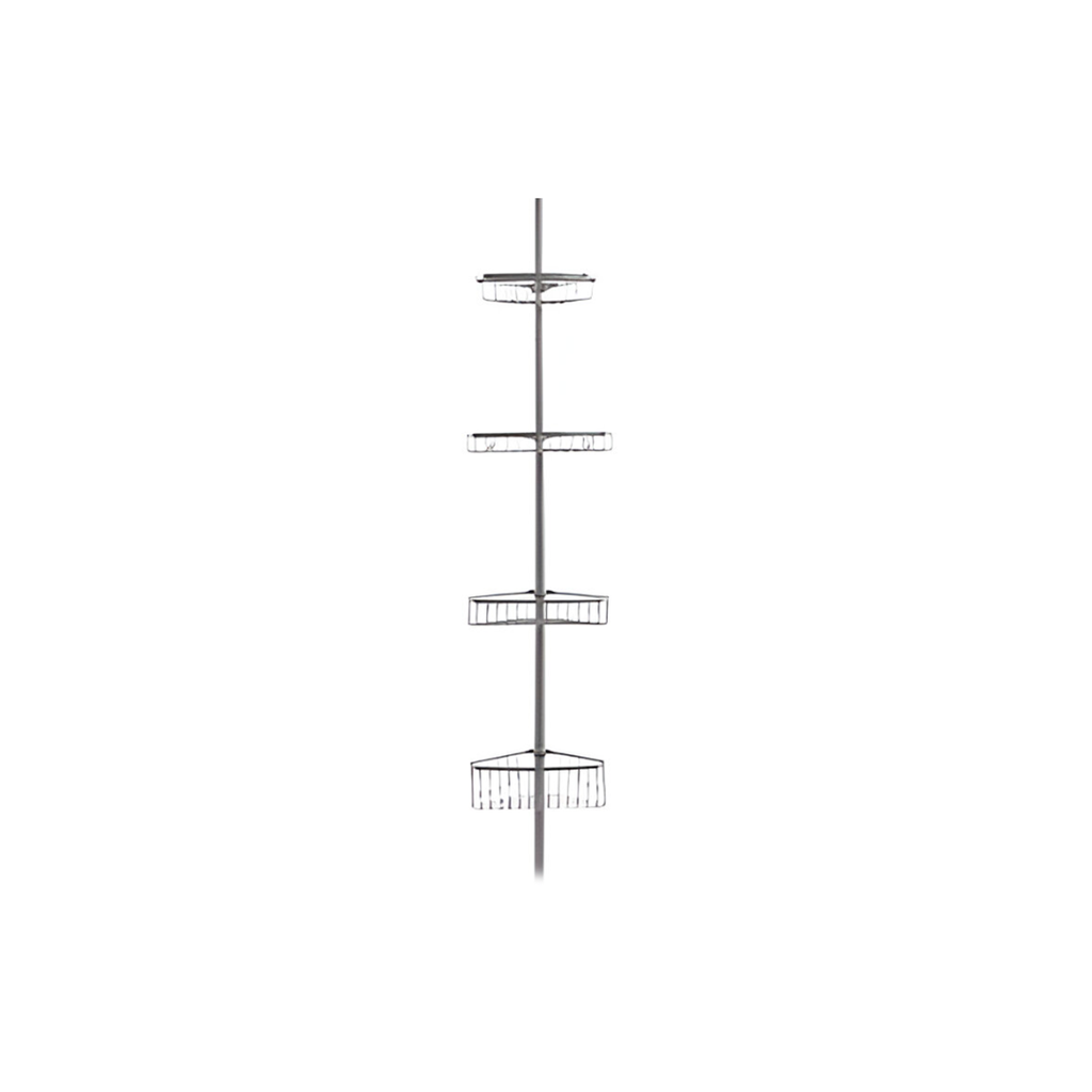 Organizador para baño metal 4-est interdesing 42686