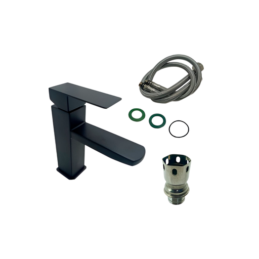 [120807] Llave lavabo 7" boxer con accesorios nt163027bk