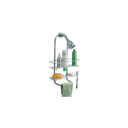 Organizador para baño metal 2-est 60166 cp
