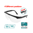 Anteojos de seguridad transparente total tsp301